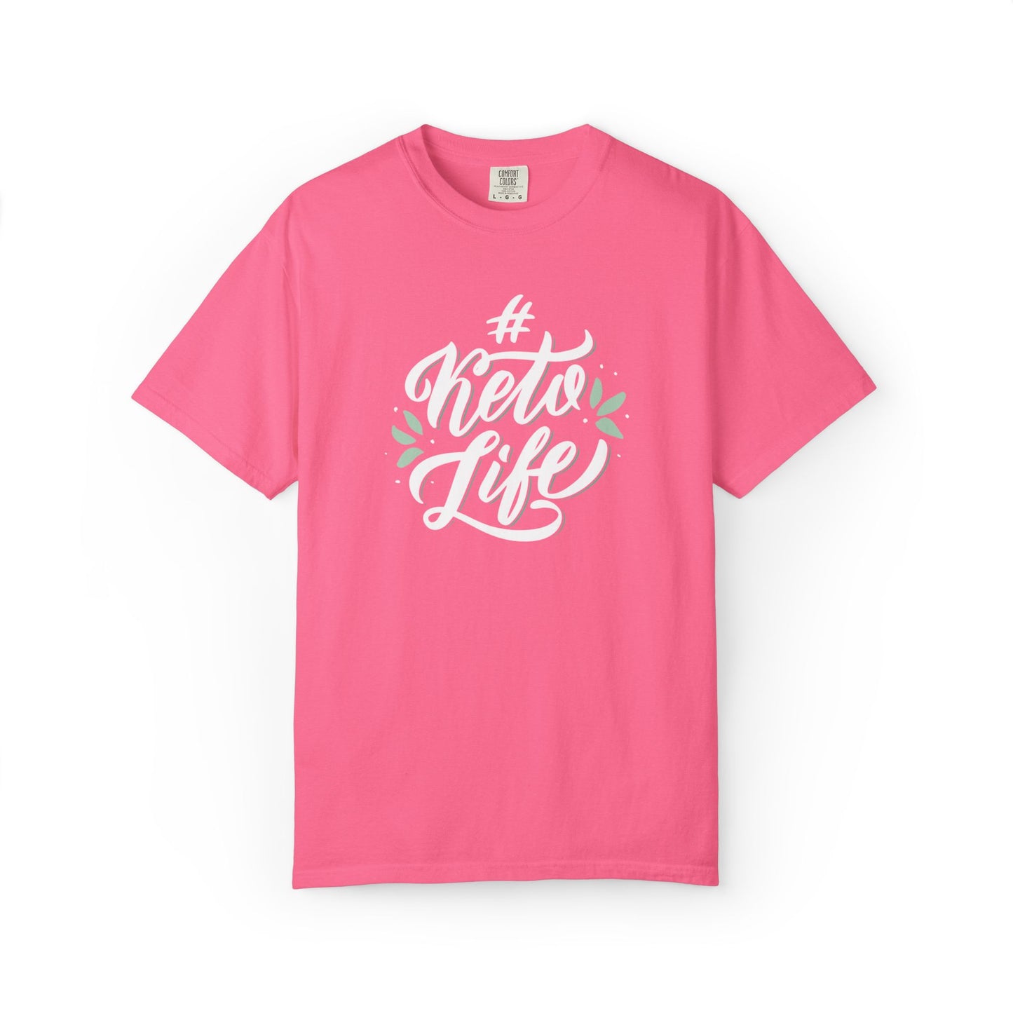 Keto Life Low-Carb Vegetables Tee Moderate Protein Fat Adaptation Intermittent Fasting Unisex Heavy Cotton T-Shirt