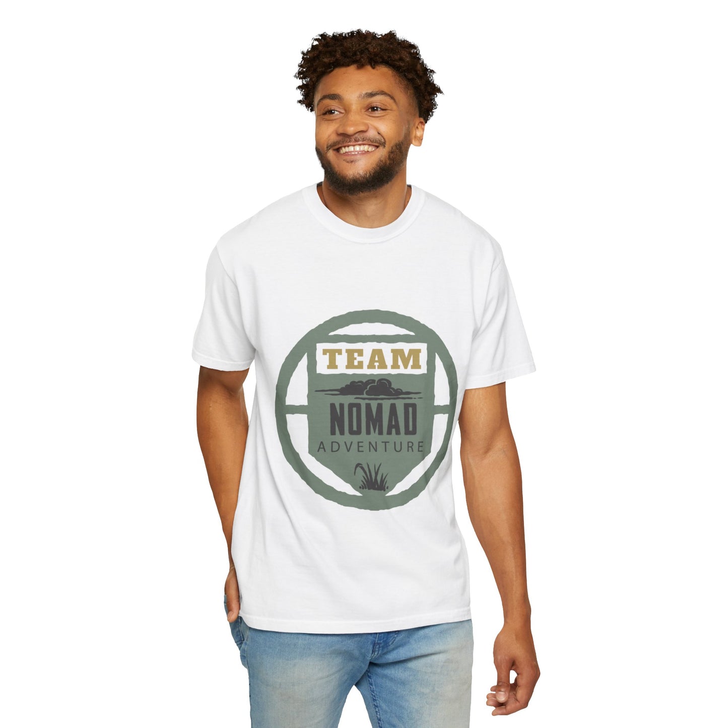Team Nomad Constant Movement Discovery Freedom Adventure Enthusiasts Unisex Heavy Cotton T-Shirt