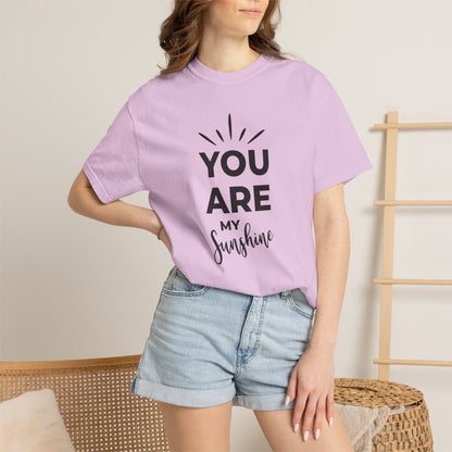You Are My Sunshine Lovers Tee Hug Rainbow Passion Unconditional Soulful Connection Unisex Heavy Cotton T-Shirt