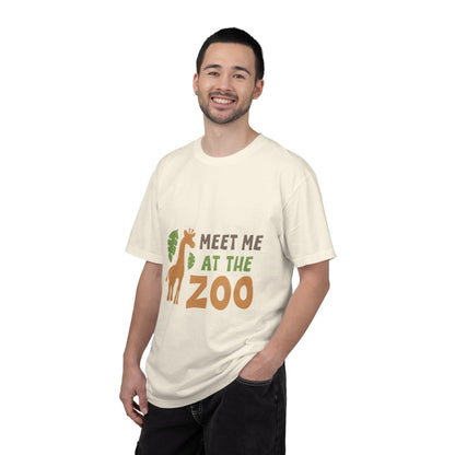 Meet Me At Zoo Wildlife Conservation Tee Animal Welfare Safari Aquarium Outreach Programs Unisex Heavy Cotton T-Shirt