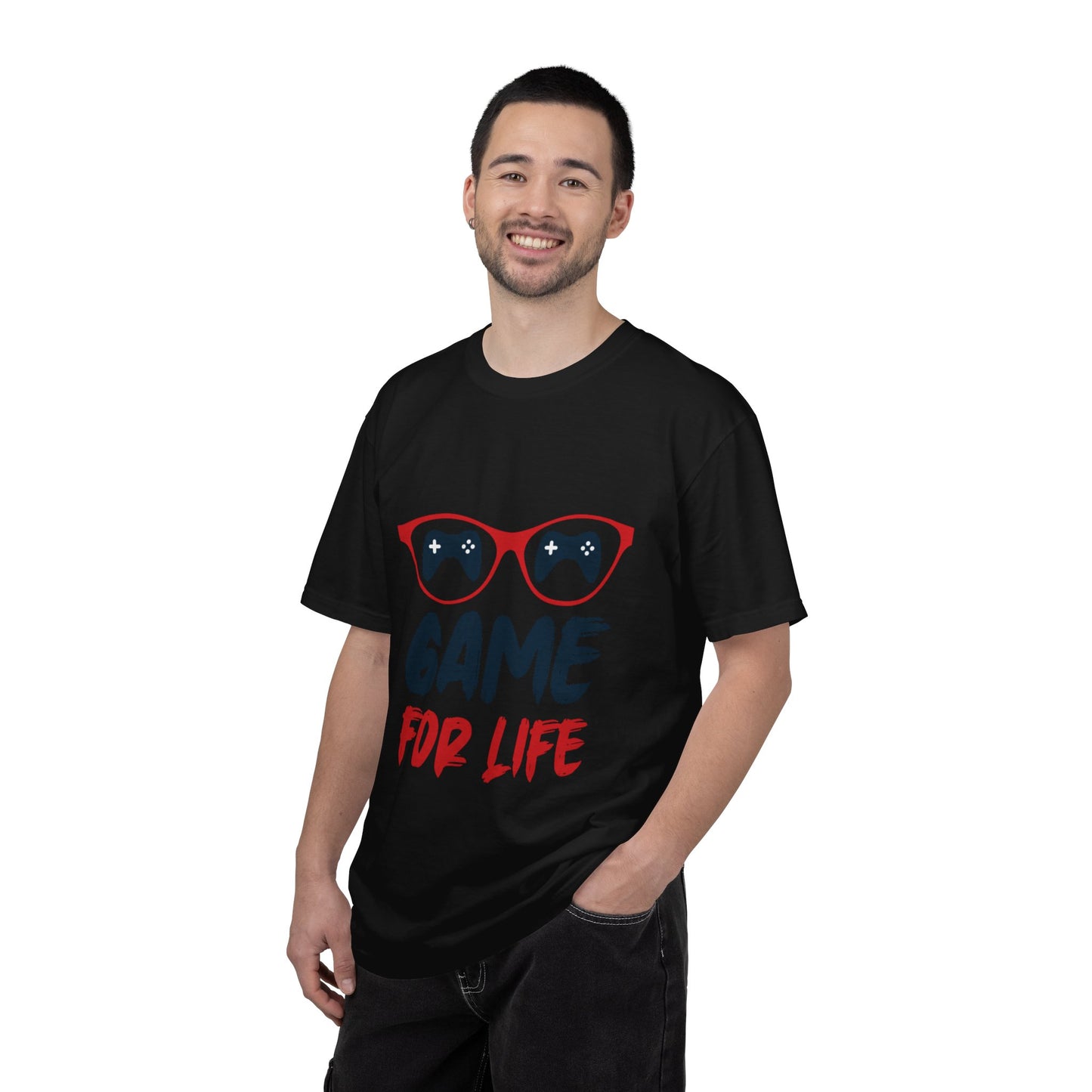 Game For Life Adventures Tee Player’s Journey Obsession Epic Battles Unisex Heavy Cotton T-Shirt