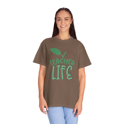 Teacher Life Role Model Supportive Learning Positive Reinforcement Moral Values Unisex Heavy Cotton T-Shirt