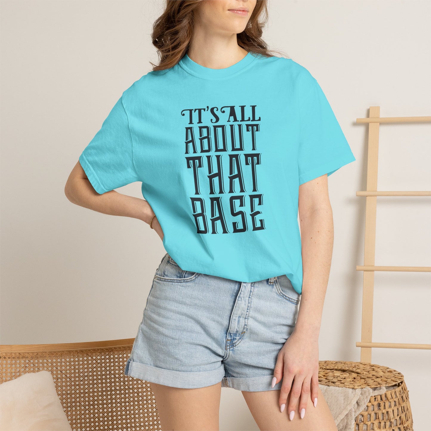It’s All About That Base Excitement Tee Nonstop Fandom Endless Love Devotion Unisex Heavy Cotton T-Shirt