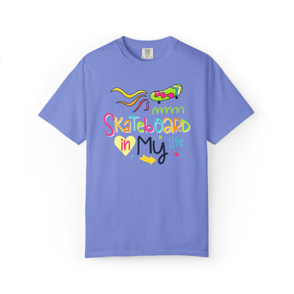 Skateboard In My Life Skater Competitions Boarding Fitness Tee Unisex Heavy Cotton T-Shirt