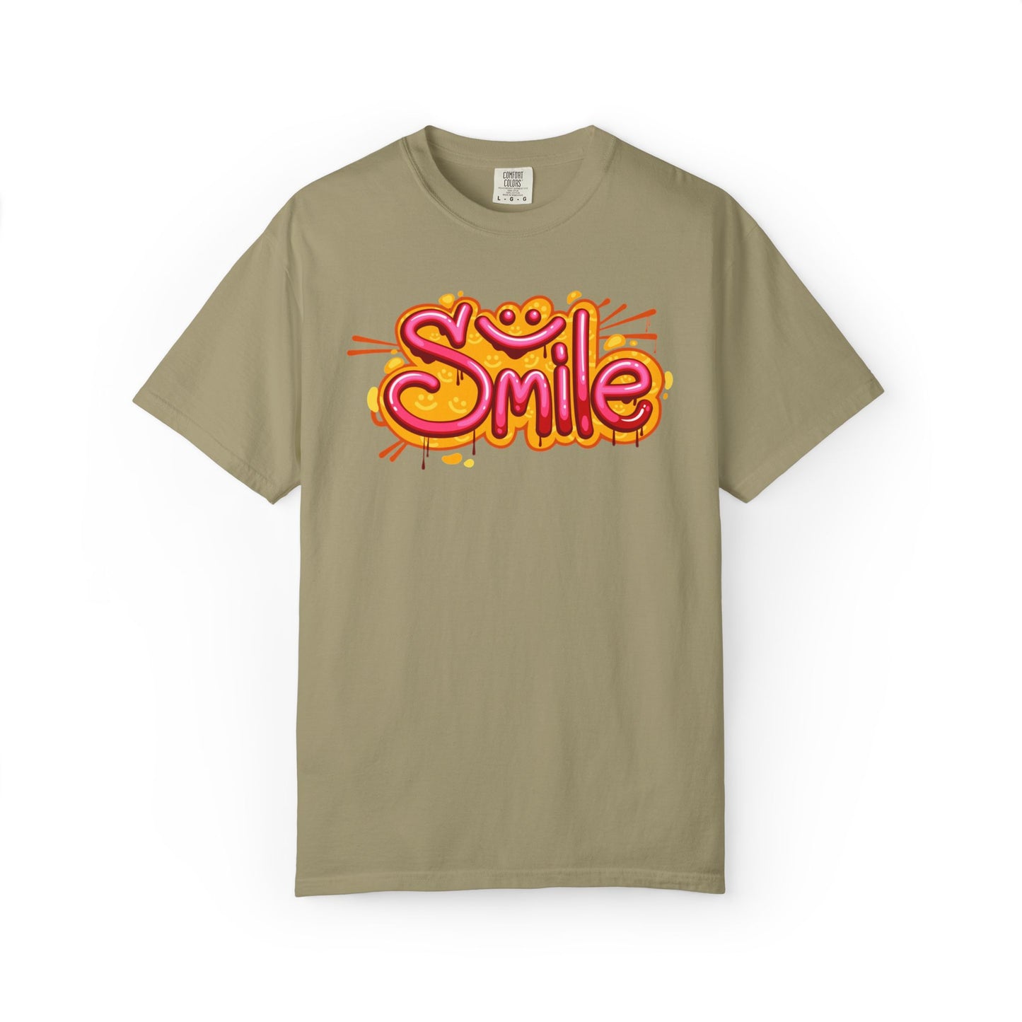 Smile Unisex Garment-Dyed T-shirt