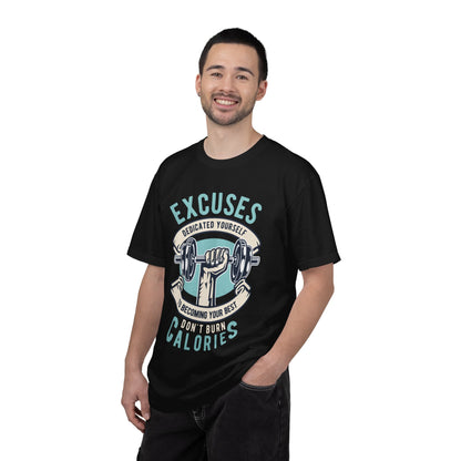 100% cotton (fiber content may vary for different colors) Medium fabric (5.3 oz/yd² (180 g/m²)) Dedicated Yourself To Becoming Your Best Don’t Burn Calories Unisex Heavy Cotton T-Shirt