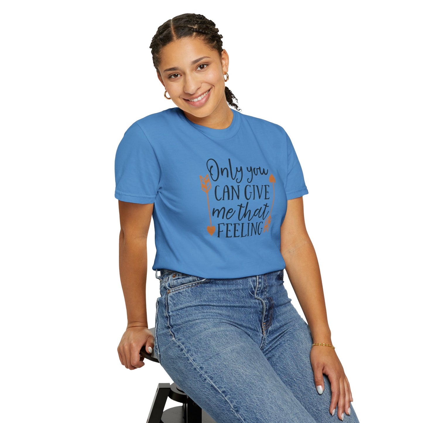 Only You Can Give Me That Feeling Heartfelt Moments Tee Serendipity Connection Romance Chemistry Beginning Of Love Unisex Heavy Cotton T-Shirt