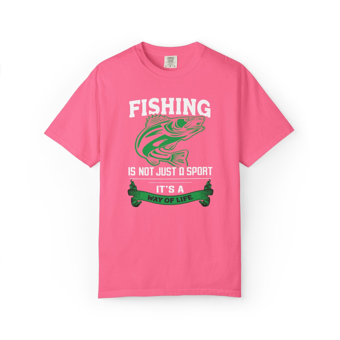 Fishing Is Not Just A Sport Reel Bait Fishing Tee Solitude Unisex Heavy Cotton T-Shirt
