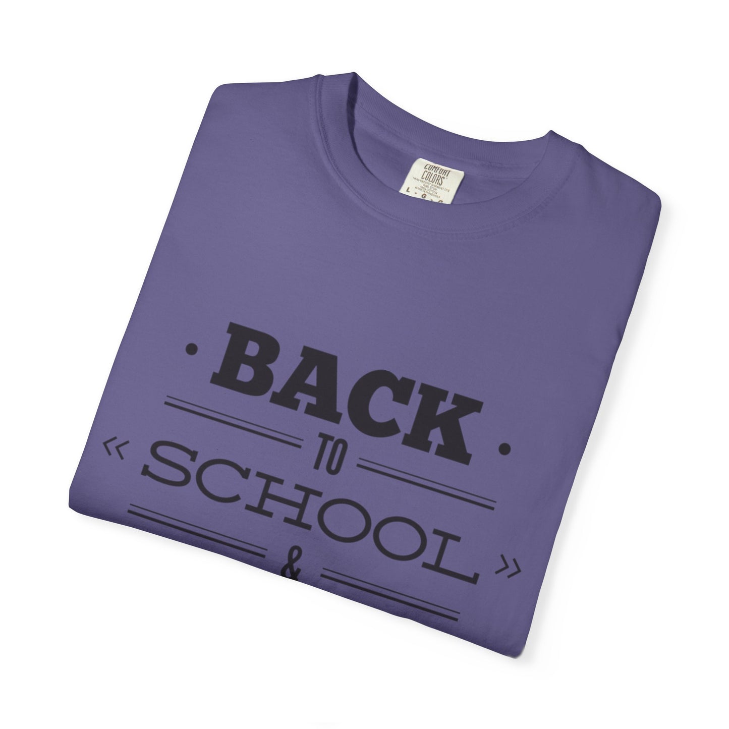 Funny Back To School Looking Cool New Beginning Educational Journey New Classroom Backpack Notebooks Unisex Heavy Cotton T-Shirt