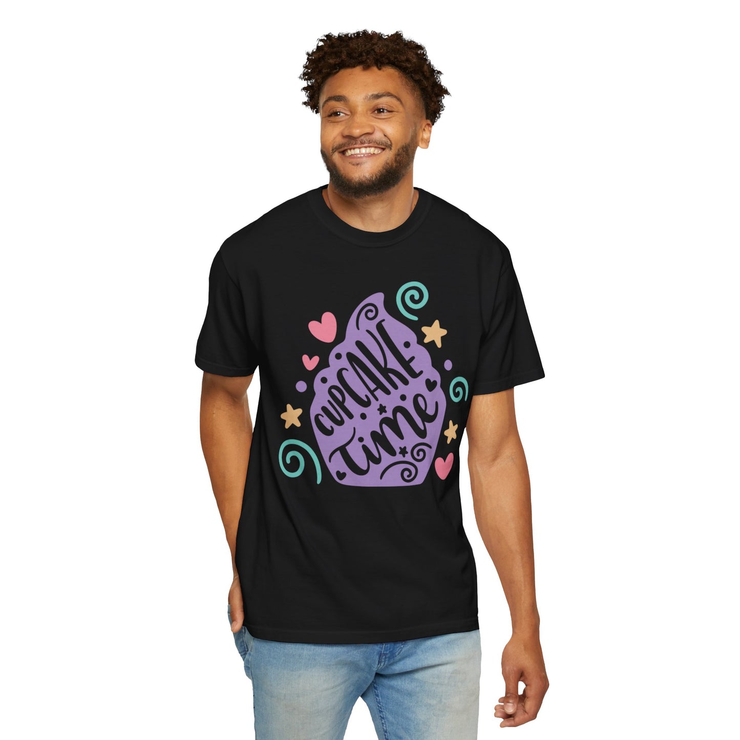 Cupcake Time Mysterious Flavors Tee Delicious Deception Stealthy Sweets Unisex Heavy Cotton T-Shirt