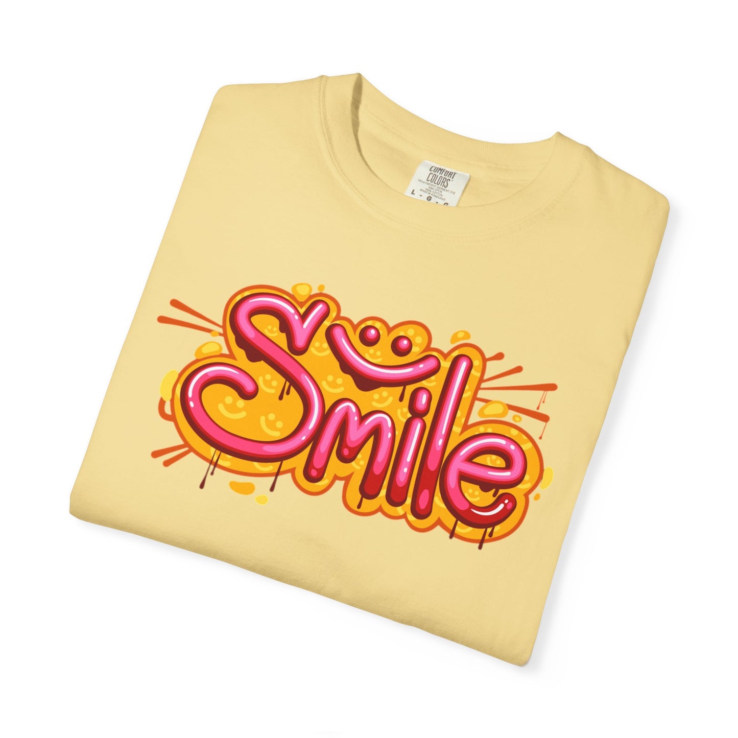 Smile Unisex Garment-Dyed T-shirt