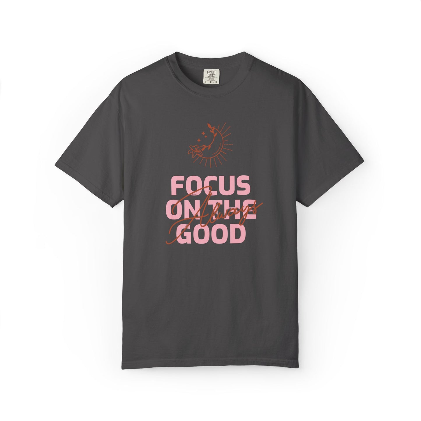 Focus on Good Trendy Tee Travel Addict Exploring Adventurous Tour Lover Tourist Journey Unisex Heavy Cotton T-Shirt