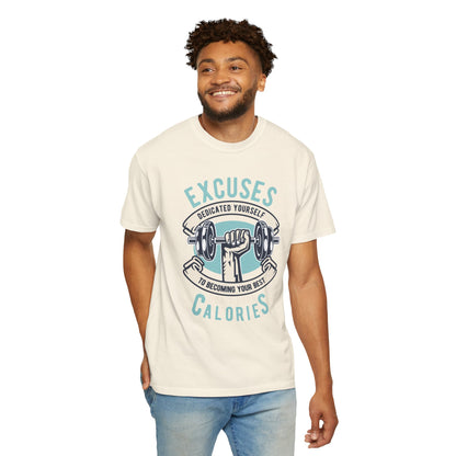 Don’t Burn Calories Body Building Goal Setting Will Power Achievement Tee Unisex Heavy Cotton T-Shirt