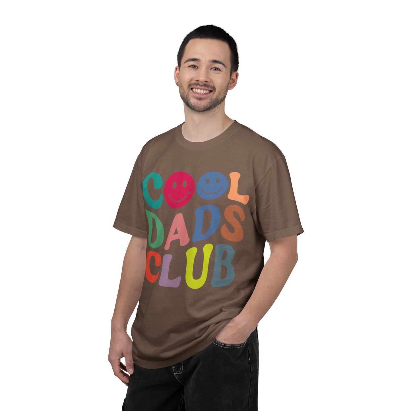 Funny Cool Dad Club Fatherhood Sarcastic Father’s Pride Dad Life Daddy Diaries Unisex Heavy Cotton T-Shirt