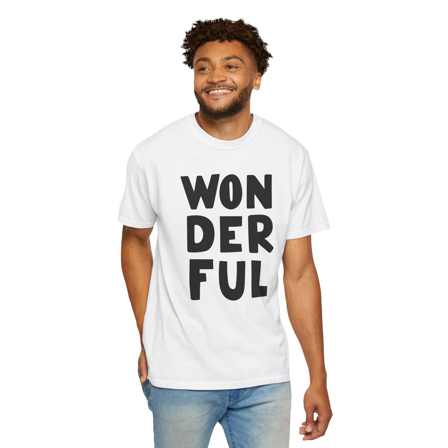 Wonderful Encouragement Self-belief Tee Moral Support Hopefulness Positivity Beautiful Unisex Heavy Cotton T-Shirt