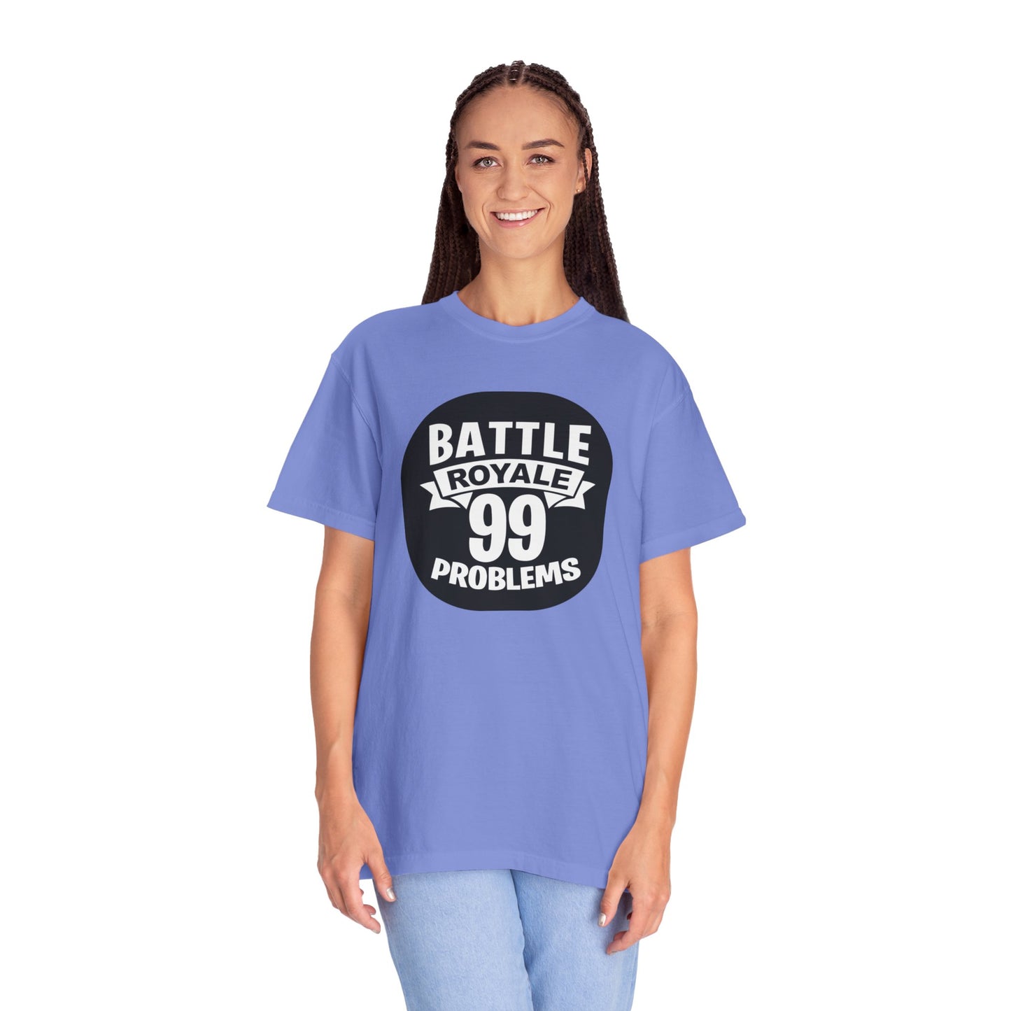 Battle Royal Multiplayer Madness Tee Thrilling Elimination High-Stakes Combat Unisex Heavy Cotton T-Shirt