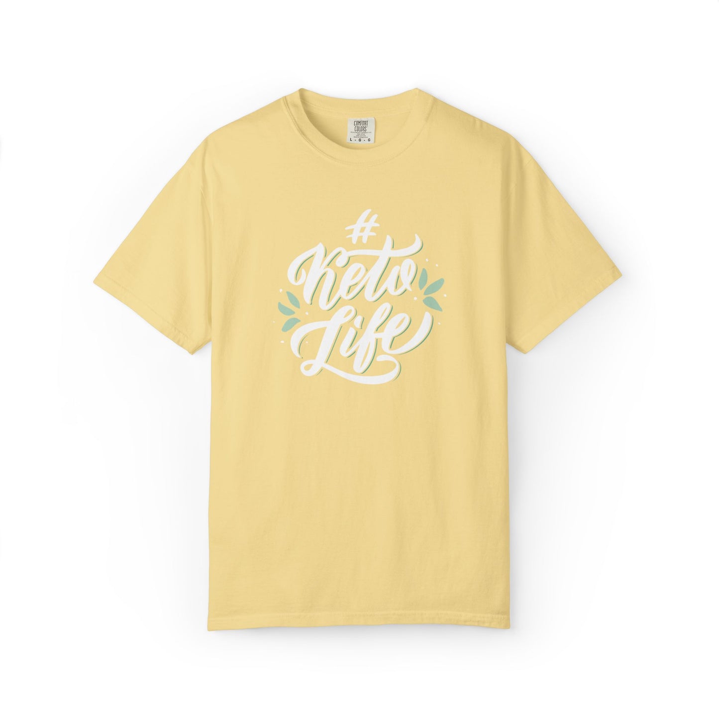 Keto Life Low-Carb Vegetables Tee Moderate Protein Fat Adaptation Intermittent Fasting Unisex Heavy Cotton T-Shirt