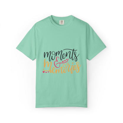 Moments & Memories Chapters Of Life Precious Moments Tee Recollections Meaningful Experiences Nostalgia  Unisex Heavy Cotton T-Shirt