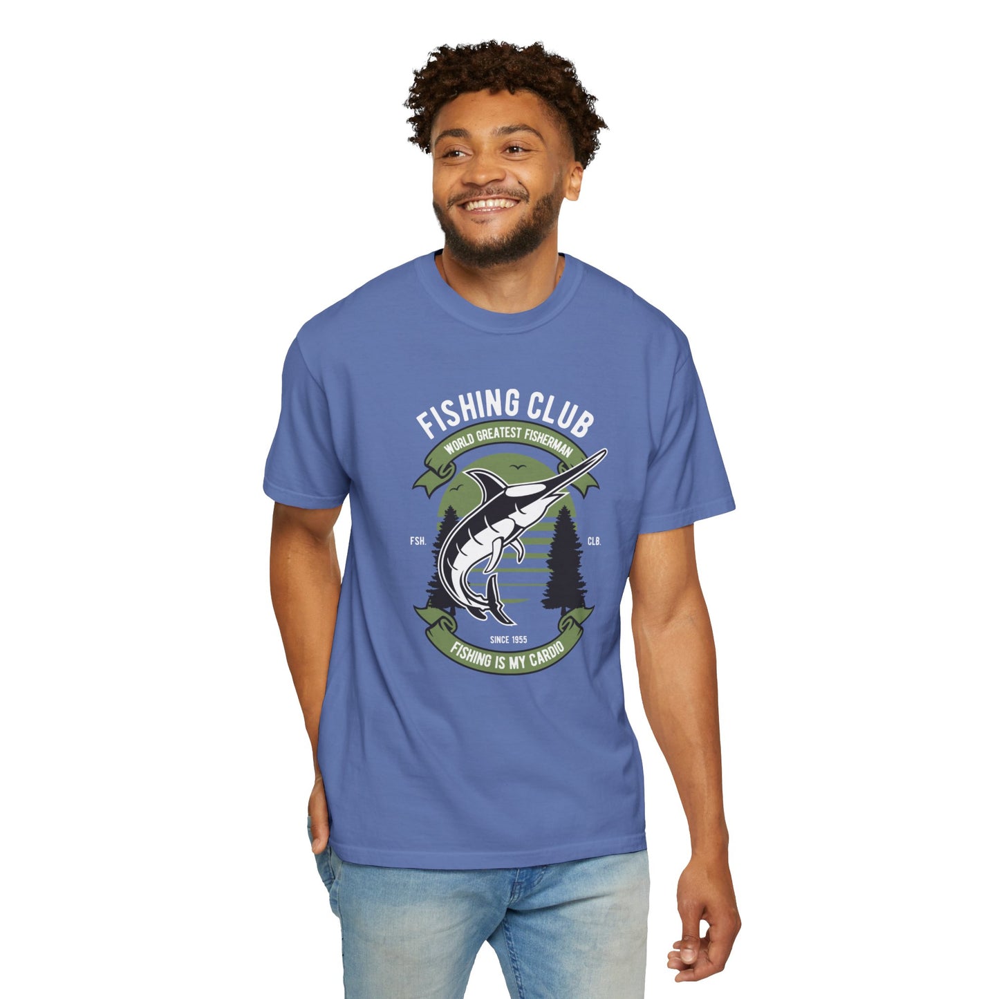 Fishing Club Fishing Gear Sarcastic Fishing Tee Unisex Heavy Cotton T-Shirt