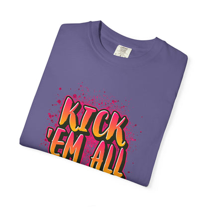 Kick Em All Unisex Heavy Cotton T-Shirt