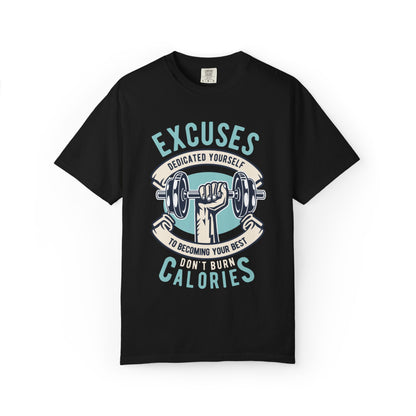 100% cotton (fiber content may vary for different colors) Medium fabric (5.3 oz/yd² (180 g/m²)) Dedicated Yourself To Becoming Your Best Don’t Burn Calories Unisex Heavy Cotton T-Shirt