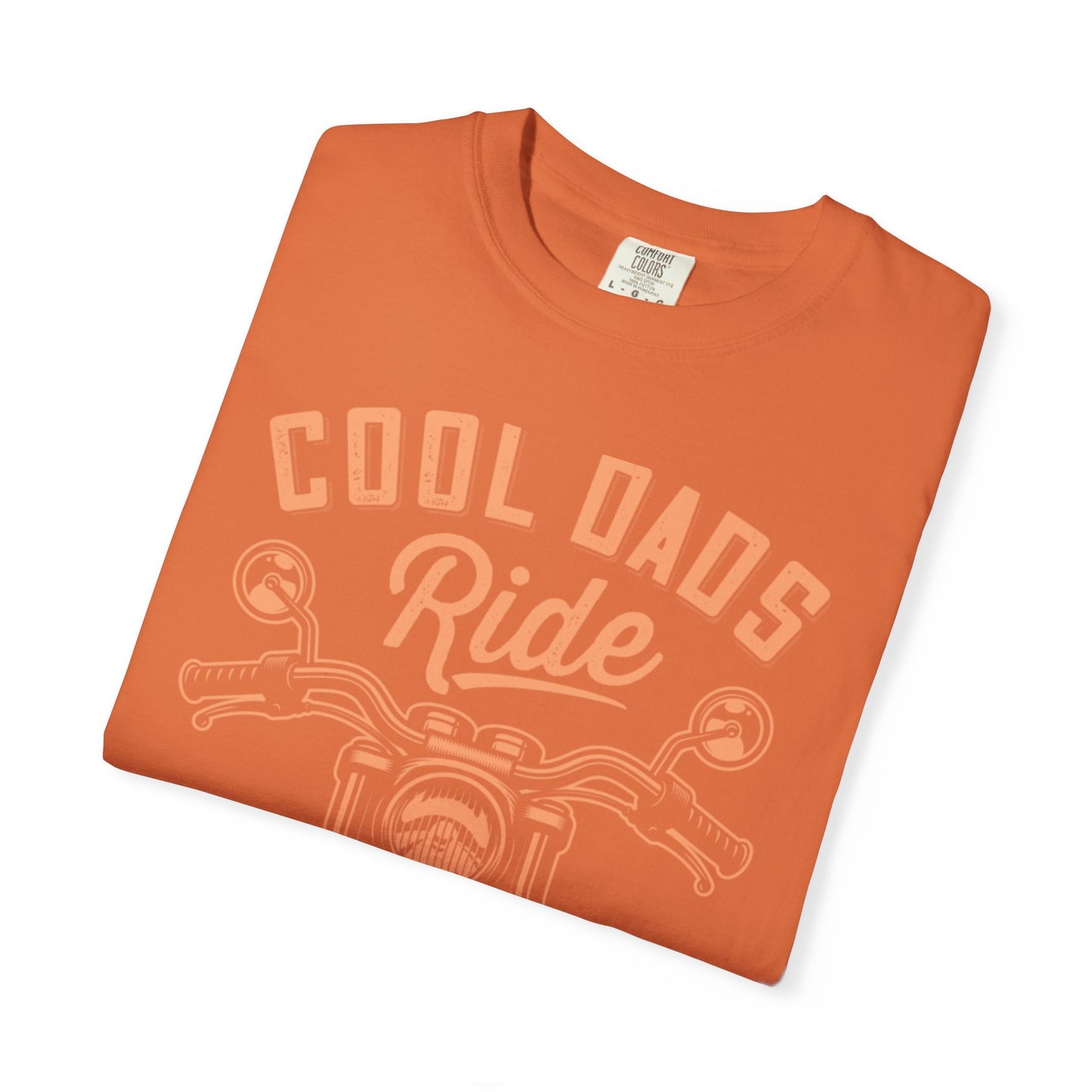 Funny Cool Dad Motorcycle Sporty Dad Sarcastic Pedal Power Dad Bike Lover Unisex Heavy Cotton T-Shirt