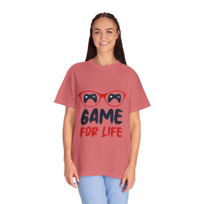 Game For Life Adventures Tee Player’s Journey Obsession Epic Battles Unisex Heavy Cotton T-Shirt