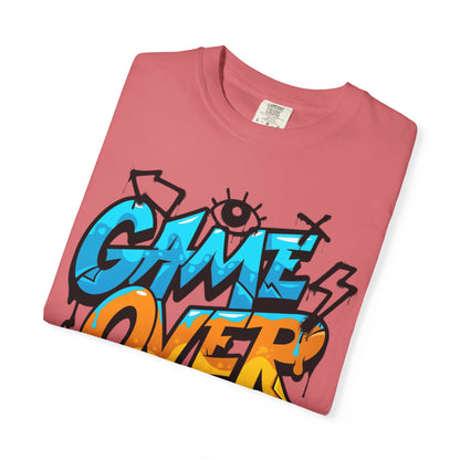 Game Over Unisex Garment-Dyed T-shirt