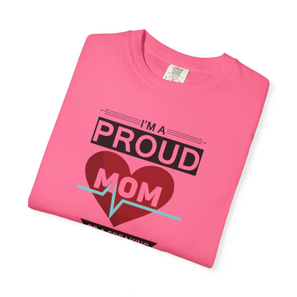 I’m A Proud Mom Clinical Specialist Education Healthcare Job Devoted Trendy Tee Patient Care Medical Unisex Heavy Cotton T-Shirt