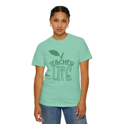 Teacher Life Role Model Supportive Learning Positive Reinforcement Moral Values Unisex Heavy Cotton T-Shirt