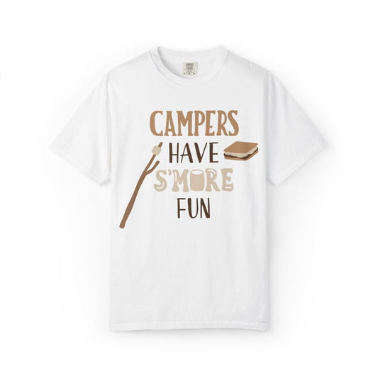 Campers Adventure Mountain Tee Belays Ropes Fun Activities Unisex Heavy Cotton T-Shirt
