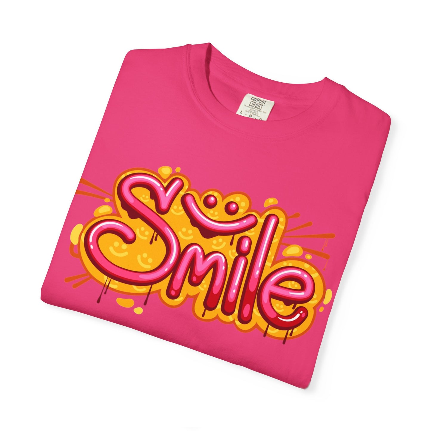 Smile Unisex Garment-Dyed T-shirt