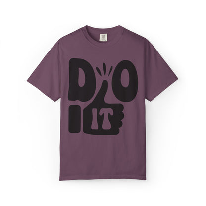 Do It Finding Peace Trendy Tee Overcoming Challenges Stay Positive Trust The Process Unisex Heavy Cotton T-Shirt