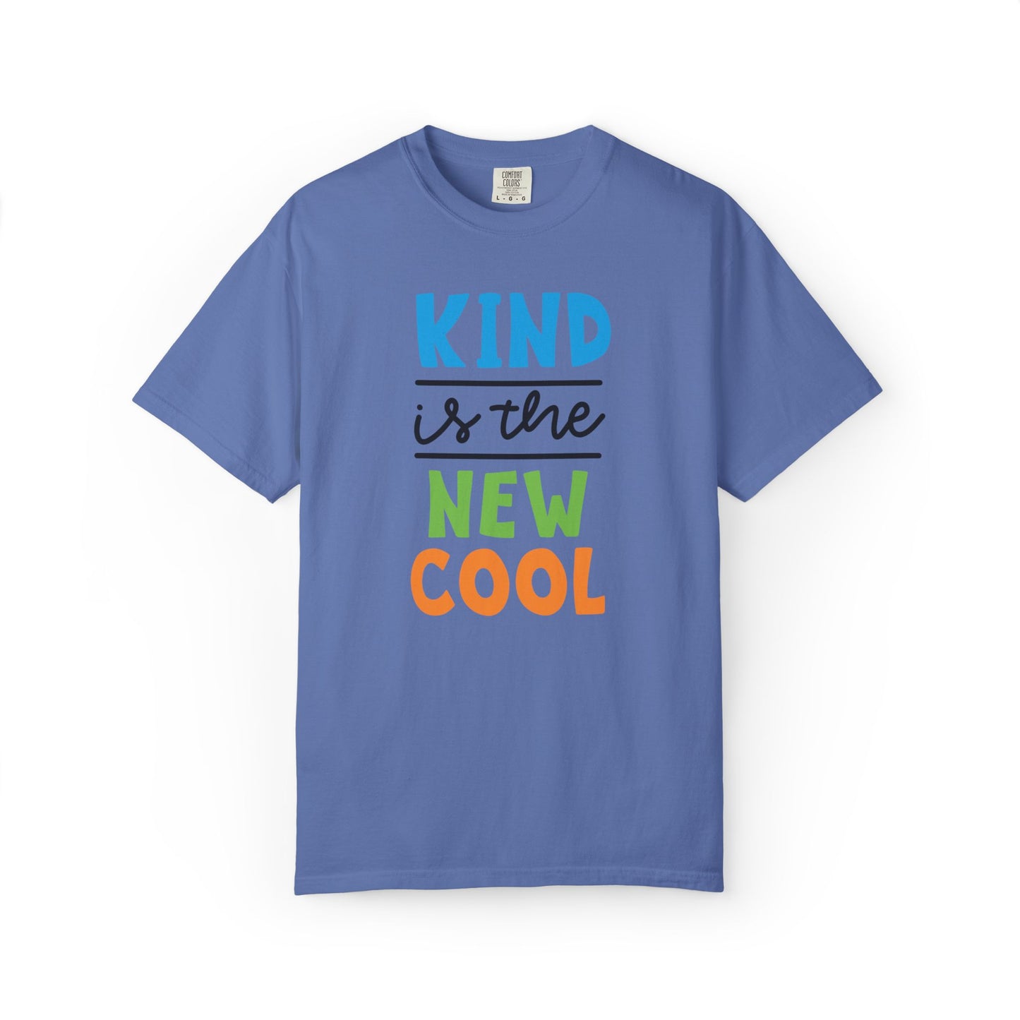 Kind Is The New Cool Positive Affirmation Tee Heartfelt Advice Inspirational Words Unisex Heavy Cotton T-Shirt