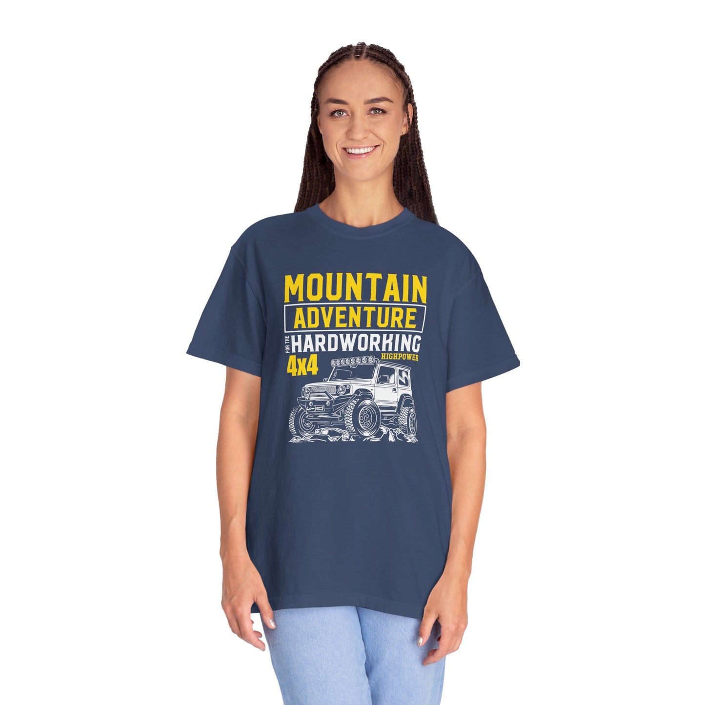 Thriller Mountain Adventure Mountain Explorer Sarcastic Alpine Discover Unisex Heavy Cotton T-Shirt