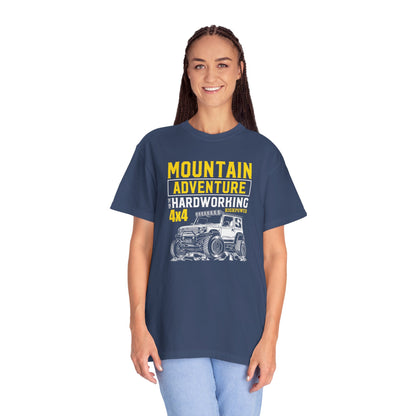 Thriller Mountain Adventure Mountain Explorer Sarcastic Alpine Discover Unisex Heavy Cotton T-Shirt