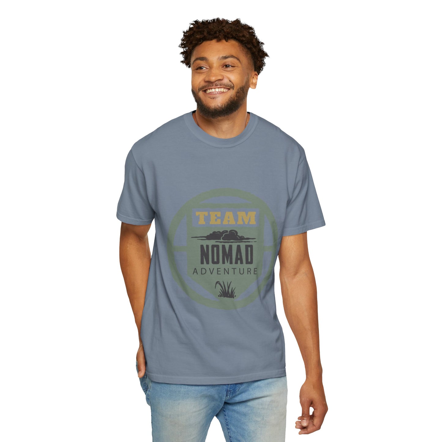 Team Nomad Constant Movement Discovery Freedom Adventure Enthusiasts Unisex Heavy Cotton T-Shirt