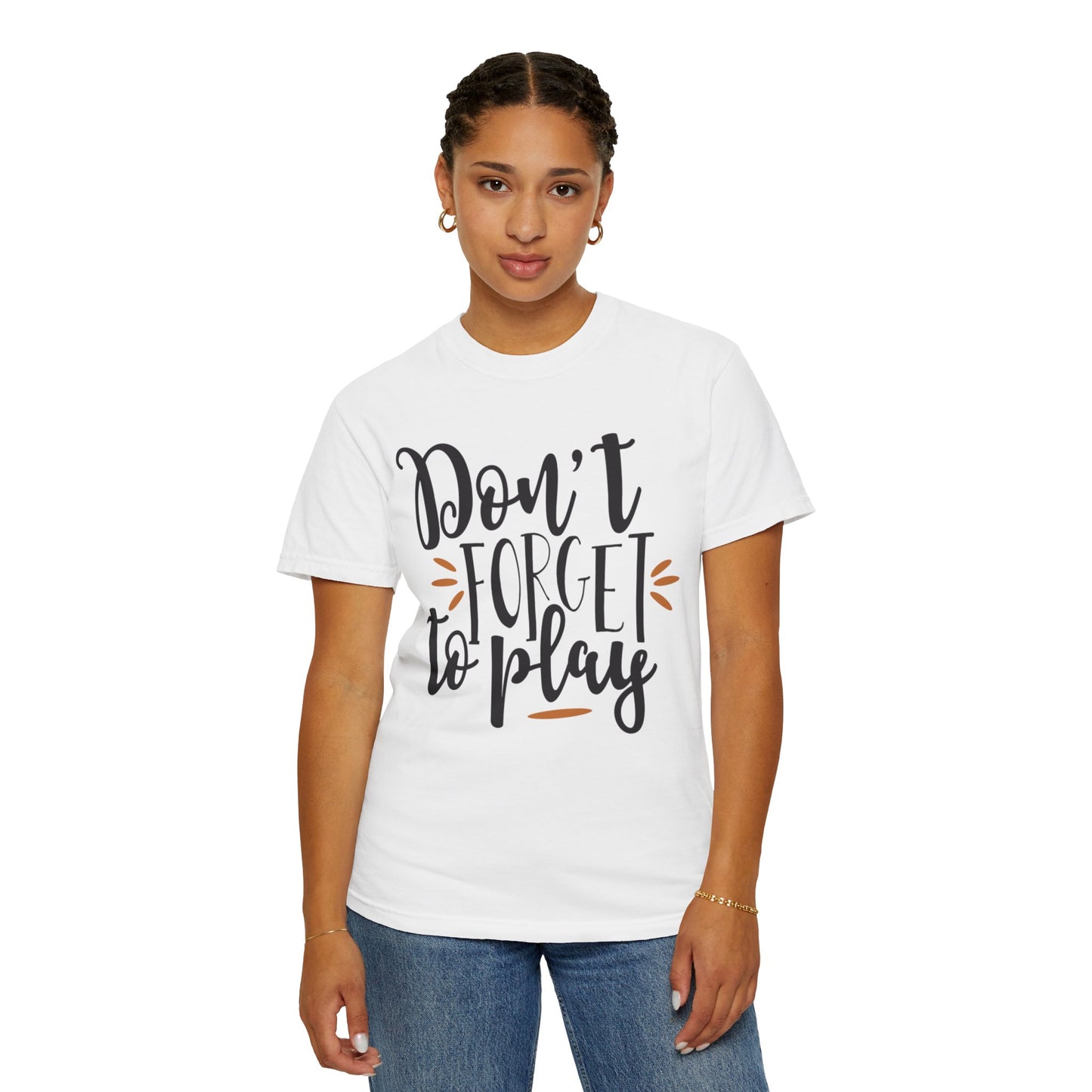 Don’t Forget To Play Warriors Tee Non-Stop Playing Gaming Obsession Unisex Heavy Cotton T-Shirt