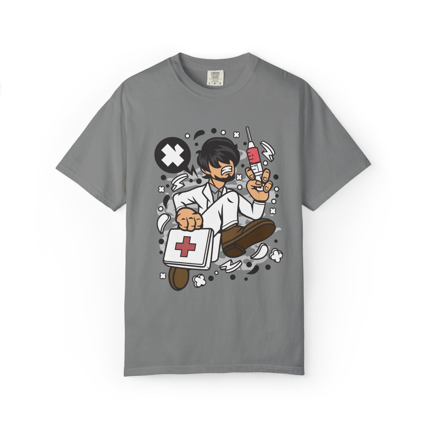 Doctor Superpower Medical Mastery Wellness Warriors Tee Medical Mentor Unisex Heavy Cotton T-Shirt