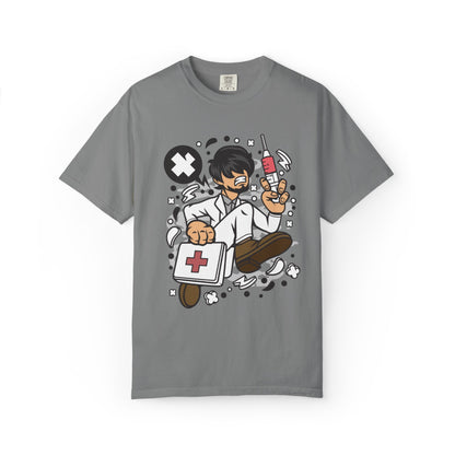 Doctor Superpower Medical Mastery Wellness Warriors Tee Medical Mentor Unisex Heavy Cotton T-Shirt
