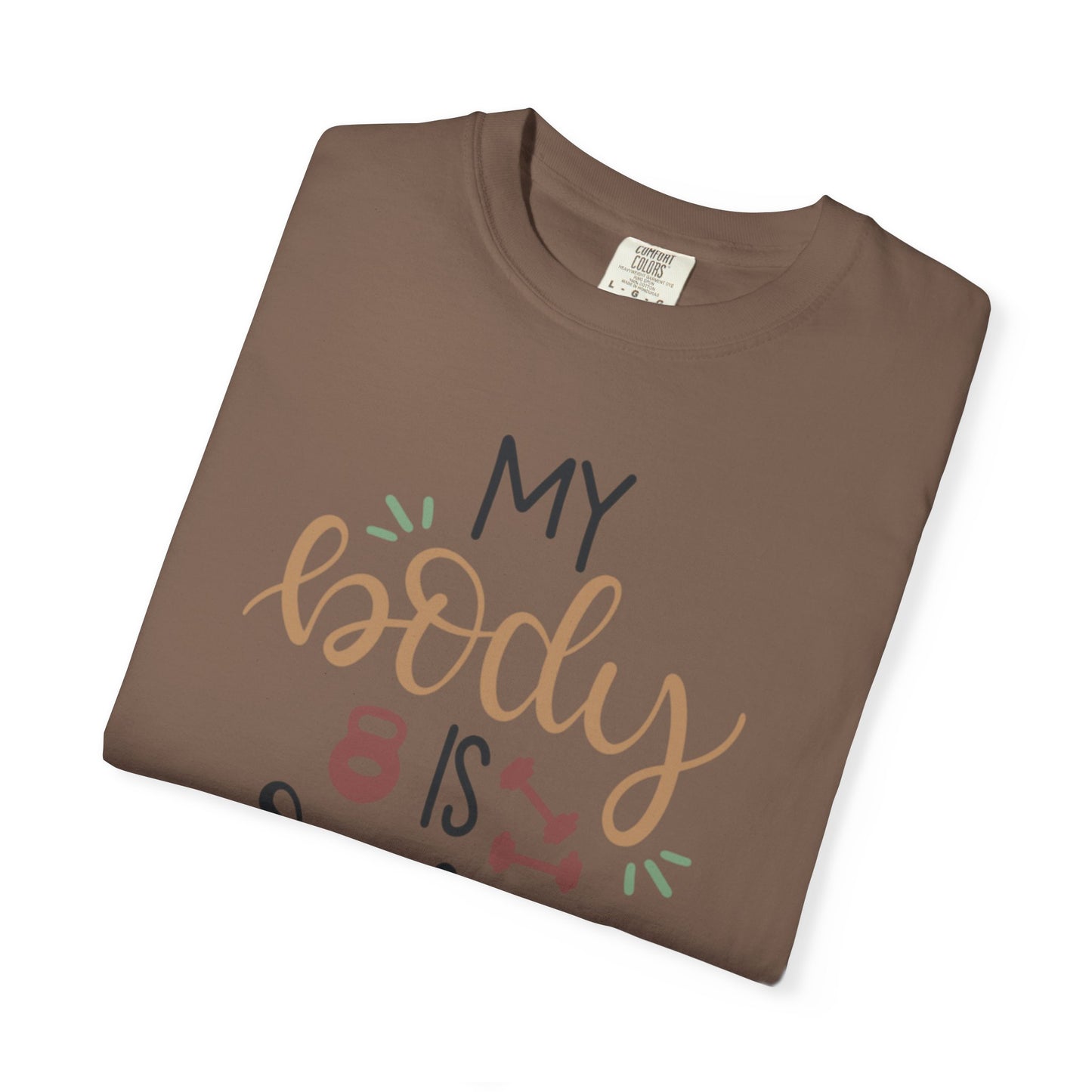 My Body Is Crying Fitness goals Exercise Gym Lovers Tee Bodybuilding Weight Lifting Unisex Heavy Cotton T-Shirt
