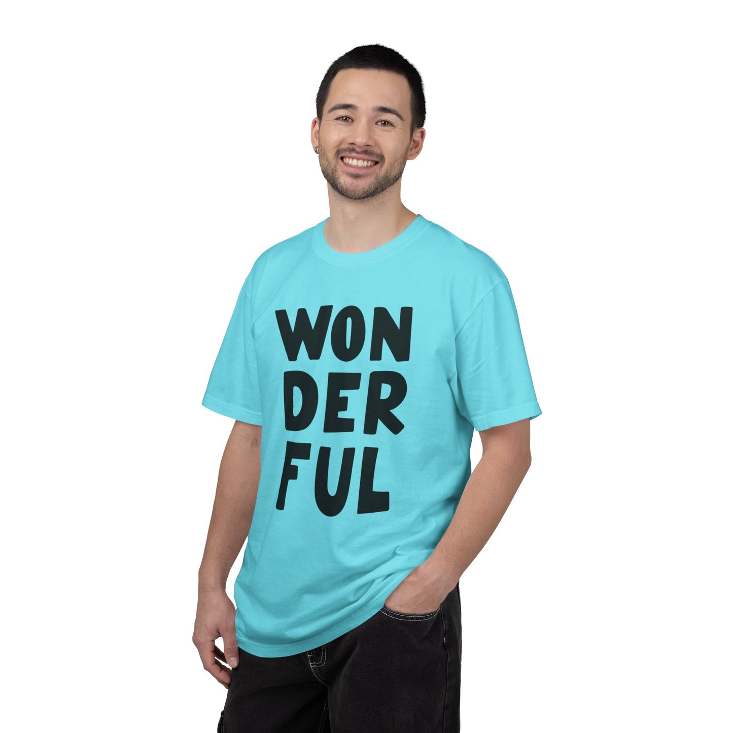 Wonderful Encouragement Self-belief Tee Moral Support Hopefulness Positivity Beautiful Unisex Heavy Cotton T-Shirt