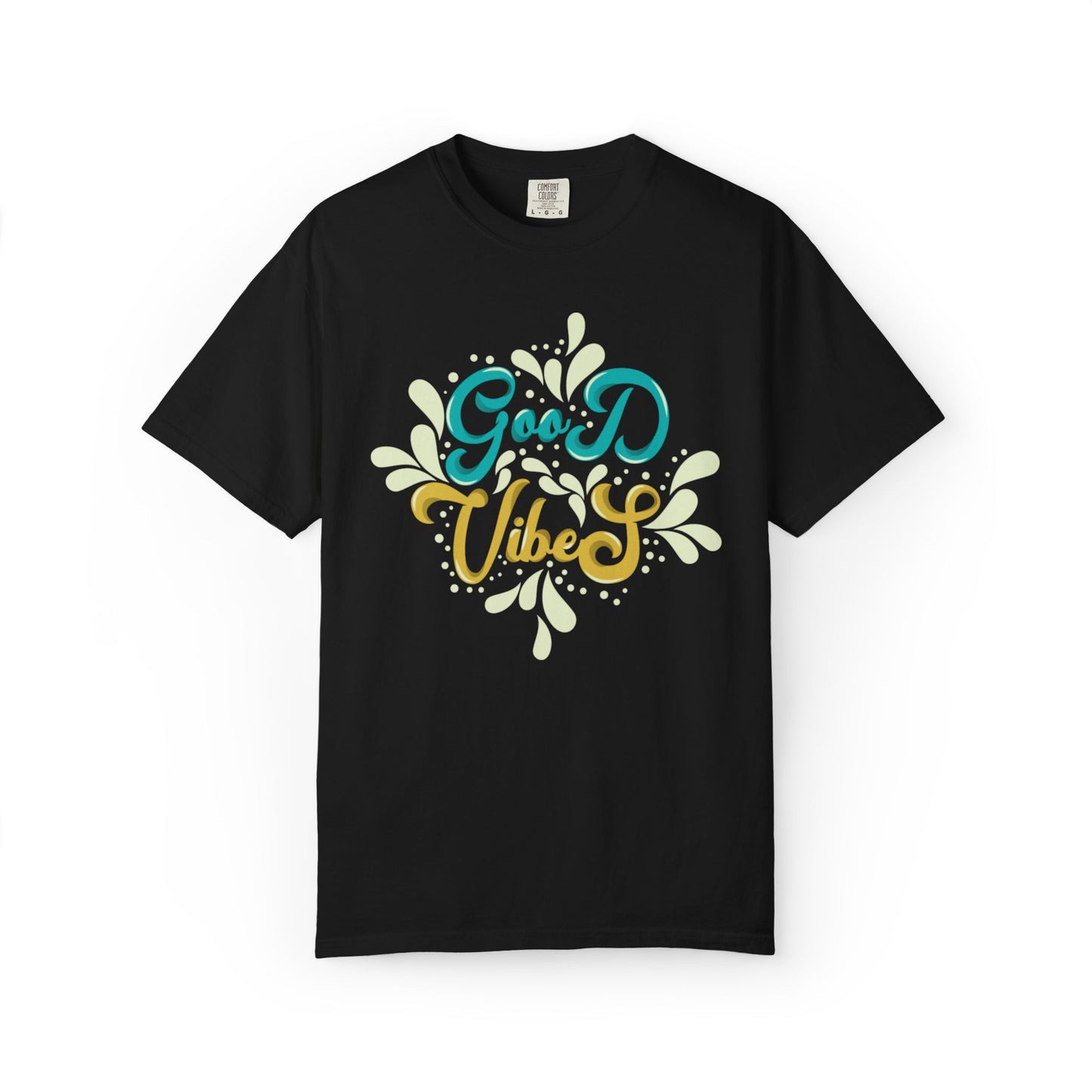 Good Vibes Motivational Tee Let Go Of Negativity Focus On Solutions Growth Mindset Unisex Heavy Cotton T-Shirt