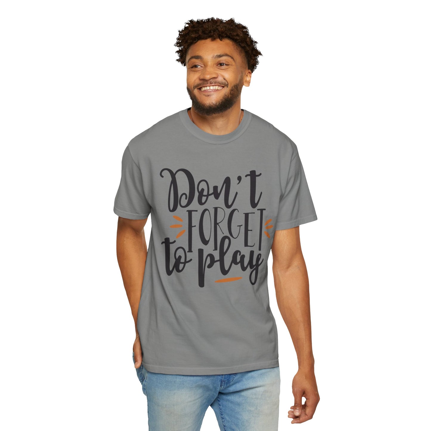 Don’t Forget To Play Warriors Tee Non-Stop Playing Gaming Obsession Unisex Heavy Cotton T-Shirt