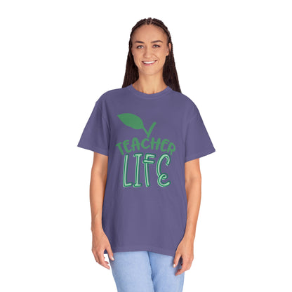 Teacher Life Role Model Supportive Learning Positive Reinforcement Moral Values Unisex Heavy Cotton T-Shirt