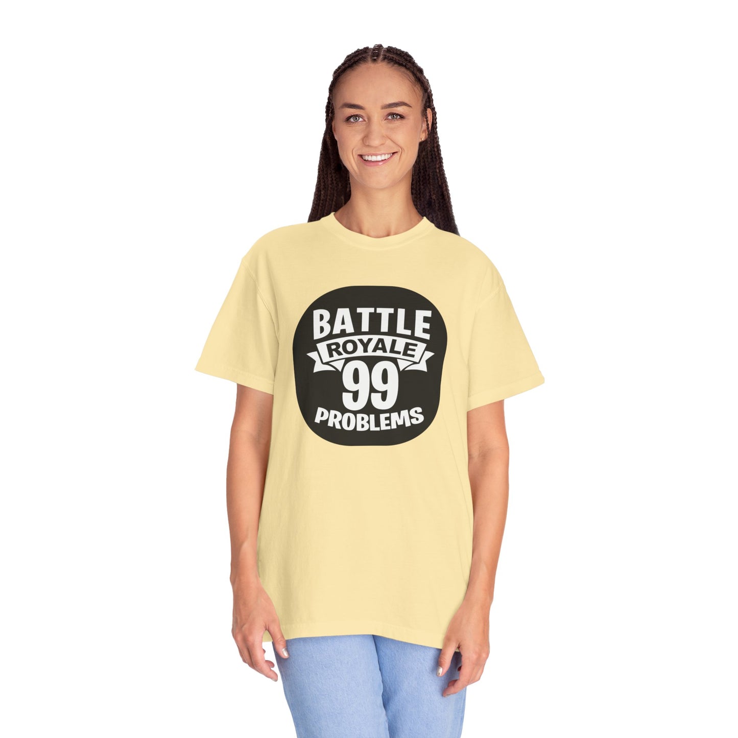 Battle Royal Multiplayer Madness Tee Thrilling Elimination High-Stakes Combat Unisex Heavy Cotton T-Shirt