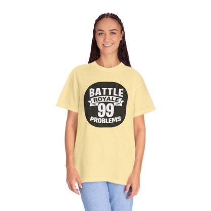 Battle Royal Multiplayer Madness Tee Thrilling Elimination High-Stakes Combat Unisex Heavy Cotton T-Shirt