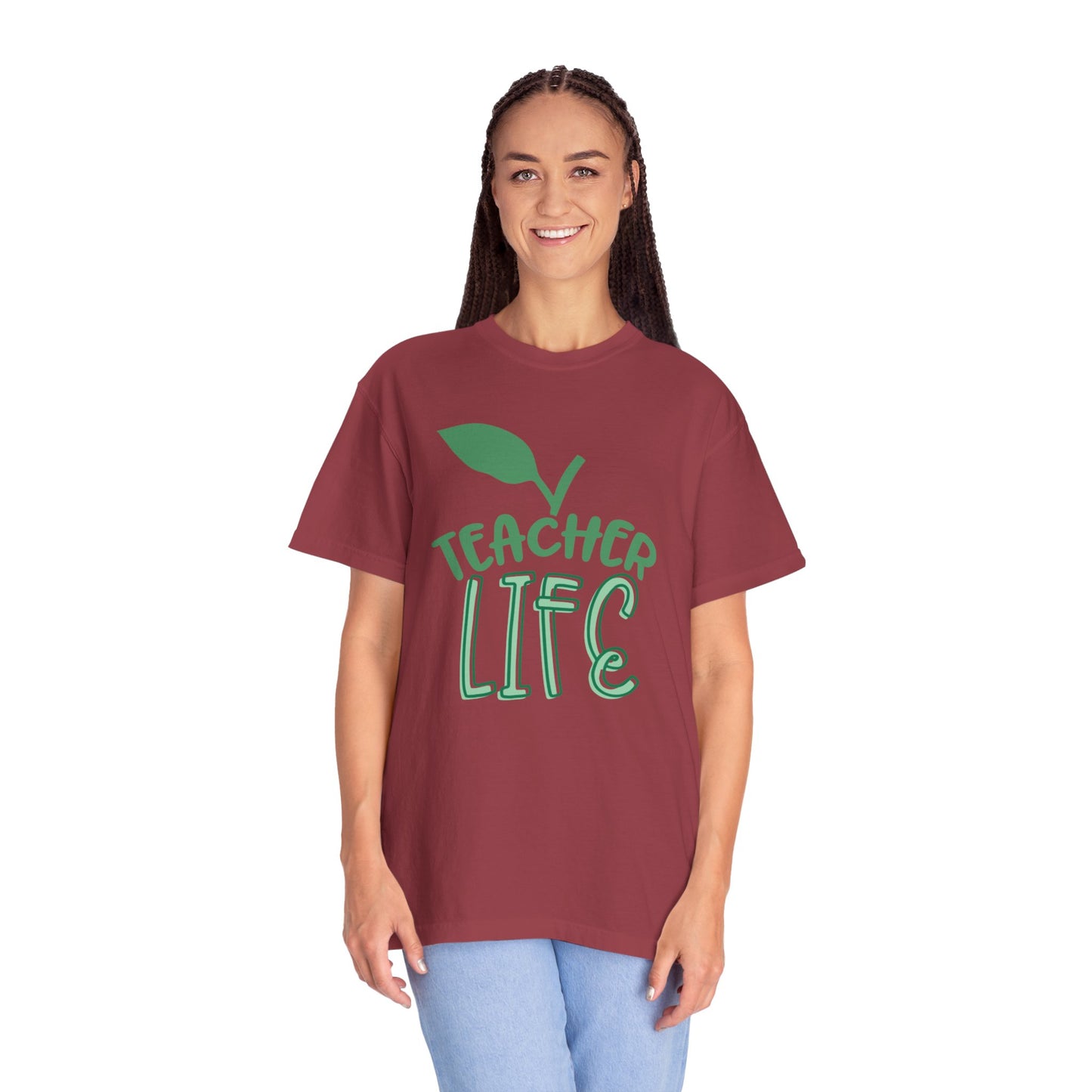 Teacher Life Role Model Supportive Learning Positive Reinforcement Moral Values Unisex Heavy Cotton T-Shirt