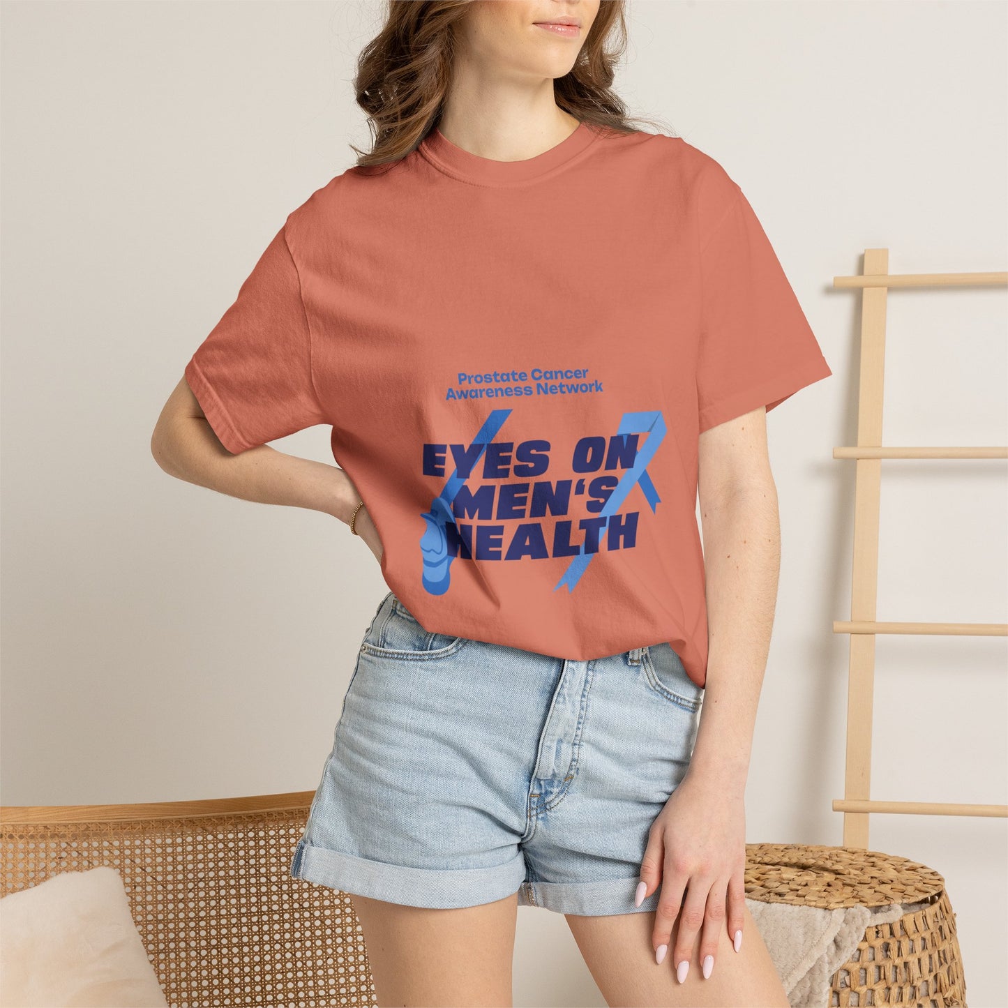 Eyes on Mens Health Unisex Heavy Cotton T-Shirt