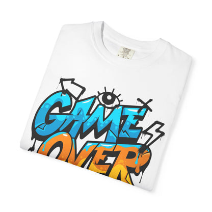 Game Over Unisex Garment-Dyed T-shirt